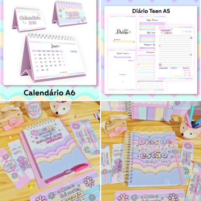 Agendas Candy Lettering 2023