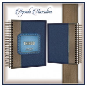 Agendas Masculinas Personalizadas em Arquivo Digital