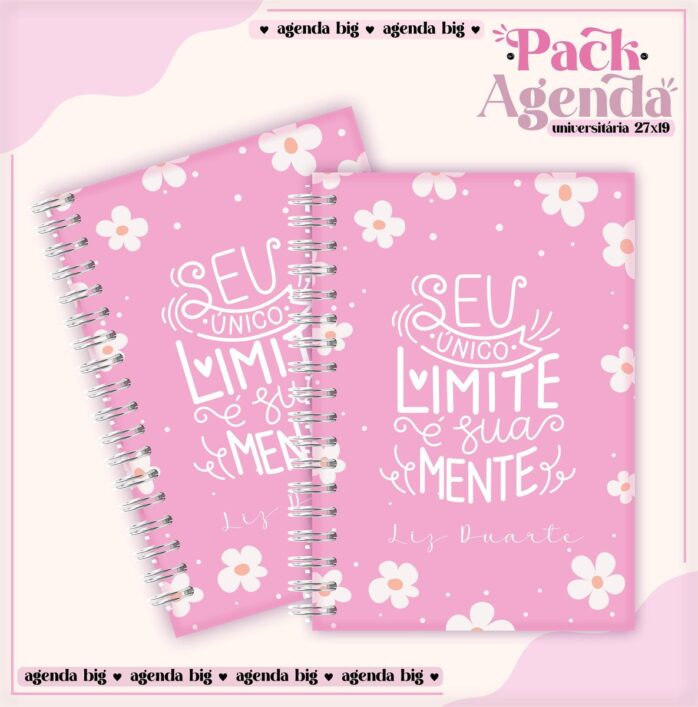 Agendas Tamanho Universitário