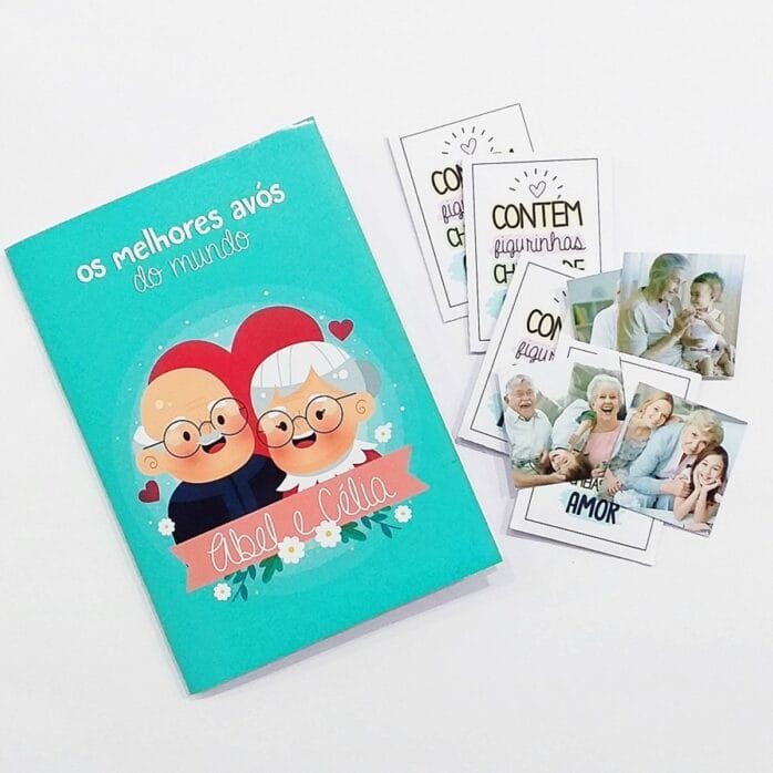 Álbum de Figurinhas Dia dos Avós