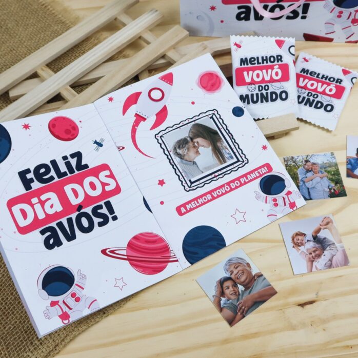 Álbum de Figurinhas Melhor Vovó