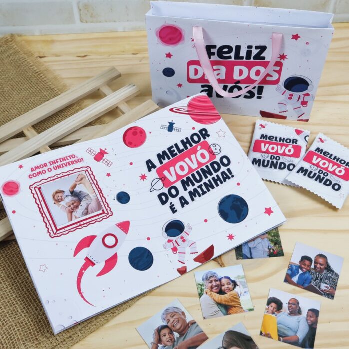 Álbum de Figurinhas Melhor Vovó