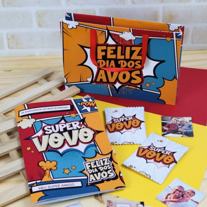 Álbum de Figurinhas Super Vovô
