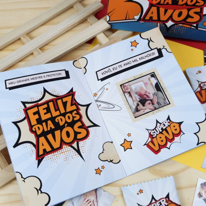 Álbum de Figurinhas Super Vovô