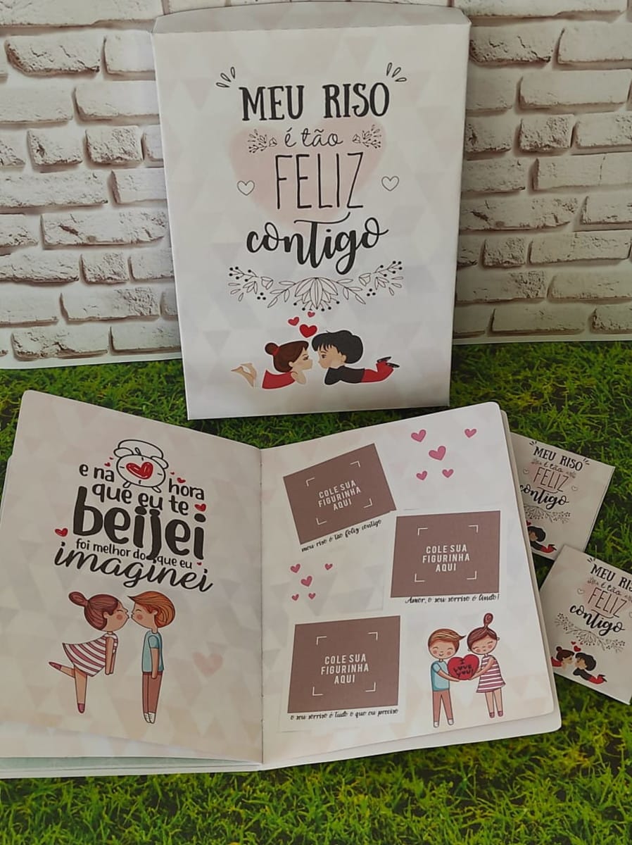 Álbum de Figurinhas Dia dos Namorados Digital 3 Álbum de Figurinhas Dia dos Namorados Digital - Imagem 3