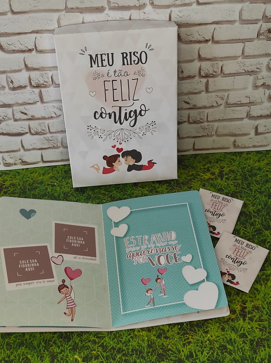 Álbum de Figurinhas Dia dos Namorados Digital 4 Álbum de Figurinhas Dia dos Namorados Digital - Imagem 4