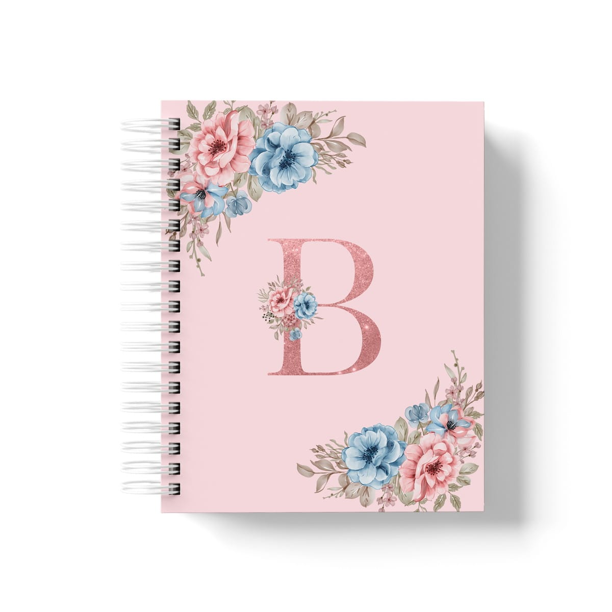 Alfabeto Floral Rosa em PNG para Capas Personalizadas 2 Alfabeto Floral Rosa em PNG para Capas Personalizadas
