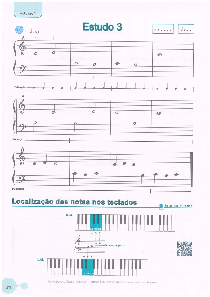 Apostila Estudos para Órgão Eletrônico Hinário CCB Vol 1 PDF 5 Apostila Estudos para Órgão Eletrônico Hinário CCB Vol 1 PDF