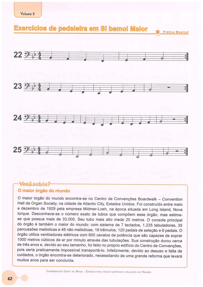Apostila Estudos para Órgão Eletrônico Hinário CCB Vol 2 PDF 7 Apostila Estudos para Órgão Eletrônico Hinário CCB Vol 2 PDF