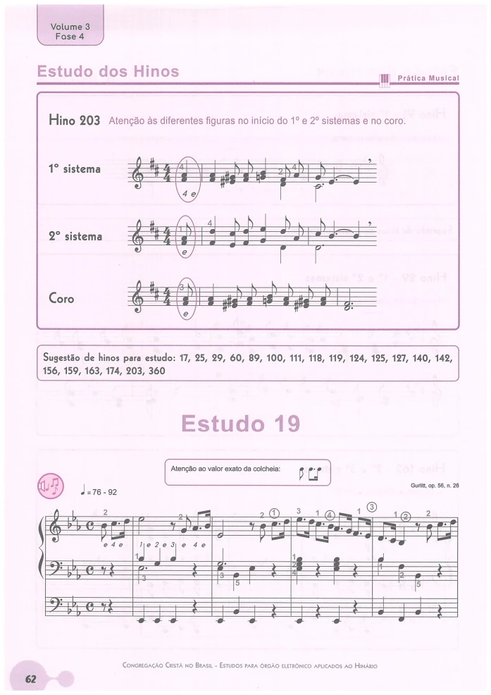 Apostila Estudos para Órgão Eletrônico Hinário CCB Vol 3 PDF 7 Apostila Estudos para Órgão Eletrônico Hinário CCB Vol 3 PDF