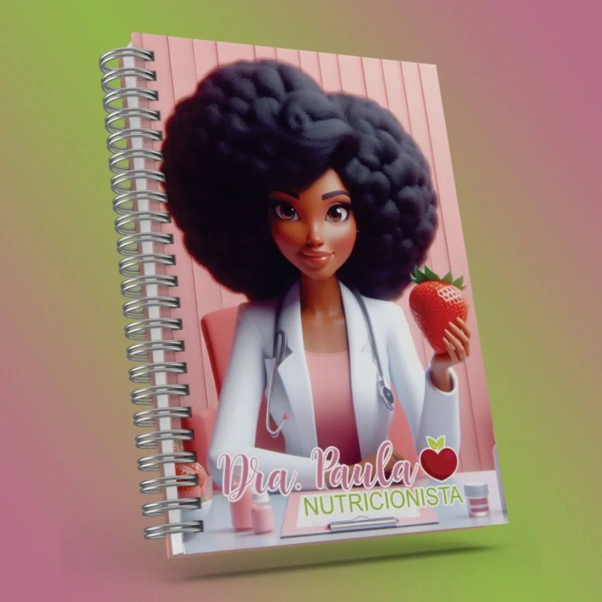 Arquivo Capas Agenda Nutricionista - Png e Corel