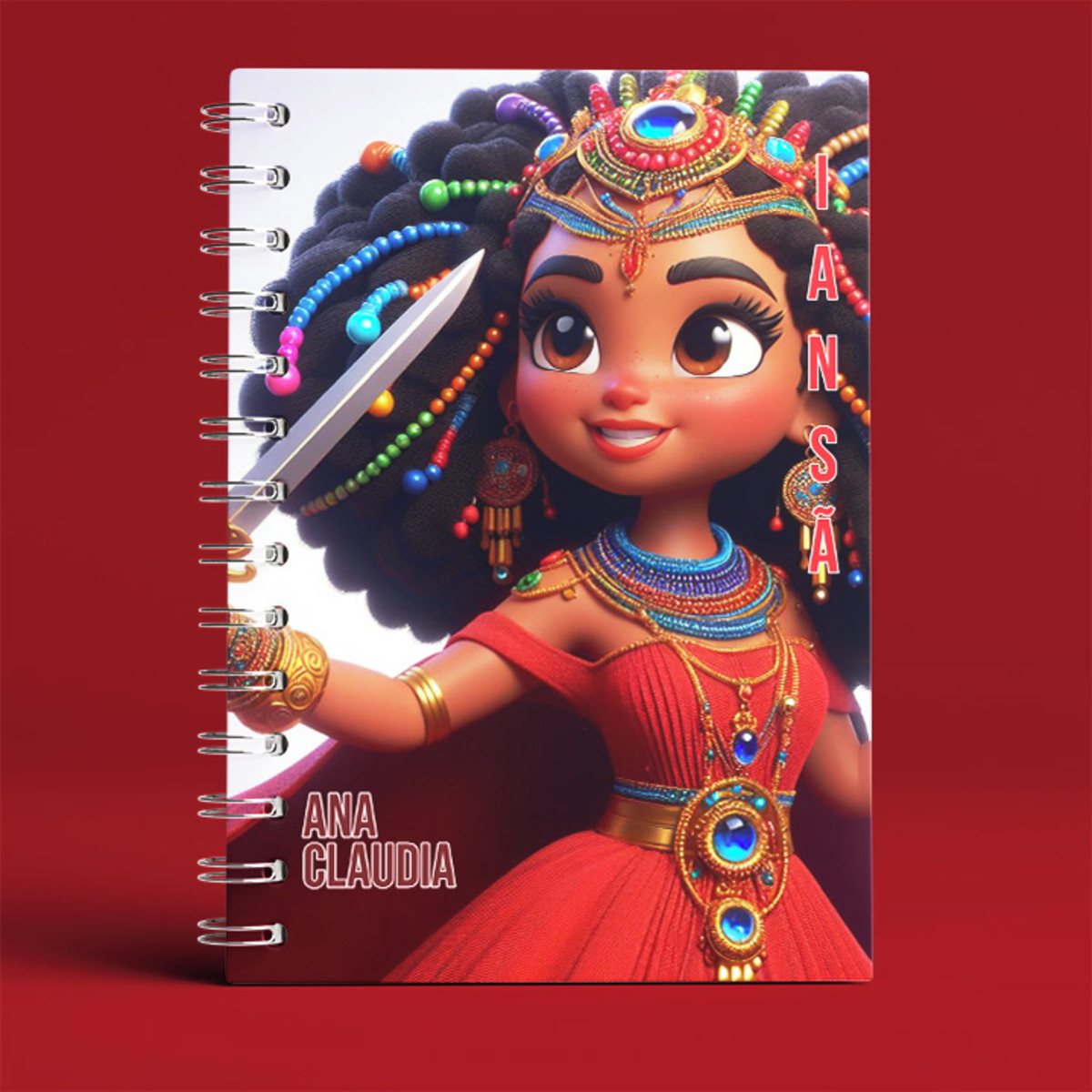 Arquivo Capas de Agenda Orixás em PNG e Corel 2 Arquivo Capas de Agenda Orixás em PNG e Corel - Imagem 2