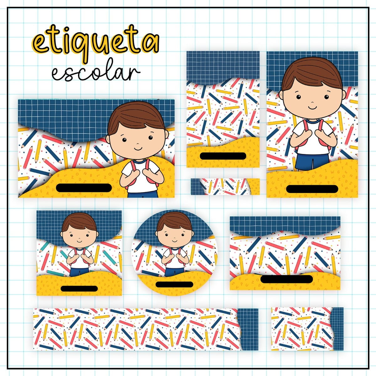 Arquivo Coletiva Escolar 2025 para Personalizar Kits 2 Arquivo Coletiva Escolar 2025 para Personalizar Kits