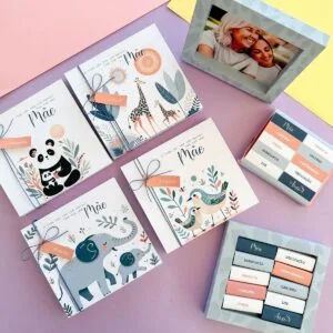 Arquivo Corte Dia das Mães Porta Retrato 4 Modelos + Molde