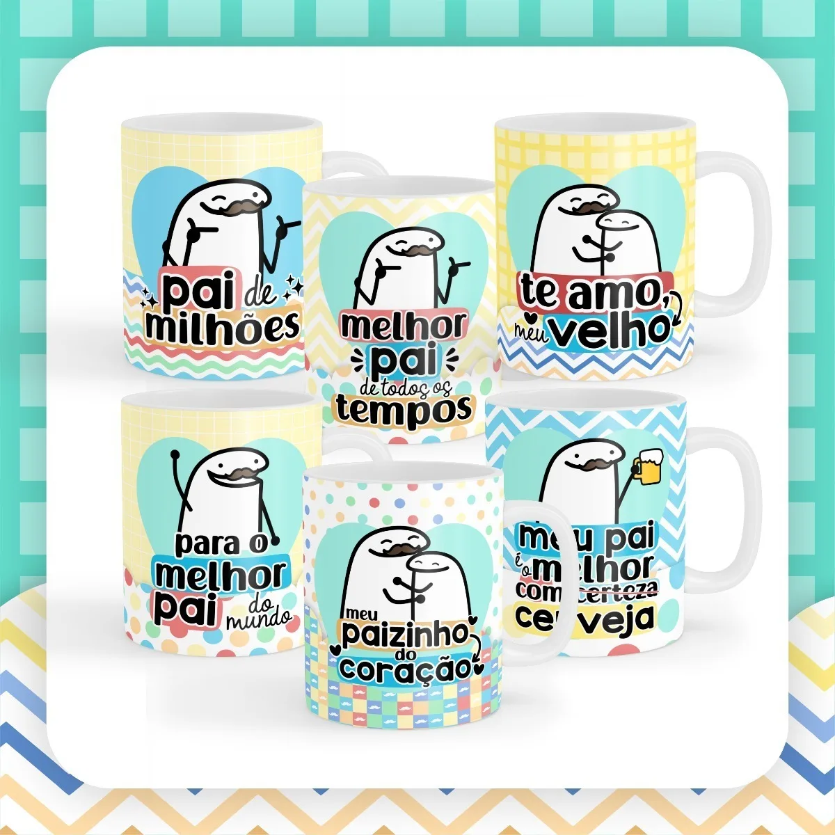 Arquivo Corte Flork Dia Dos Pais Mimos Personalizados Caneca 6 Arquivo Corte Flork Dia Dos Pais Mimos Personalizados Caneca