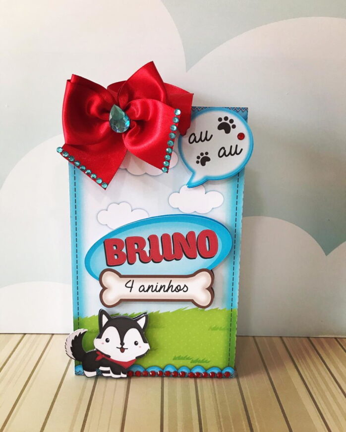 Arquivo de Corte Cachorrinho - STUDIO/PDF/PNG