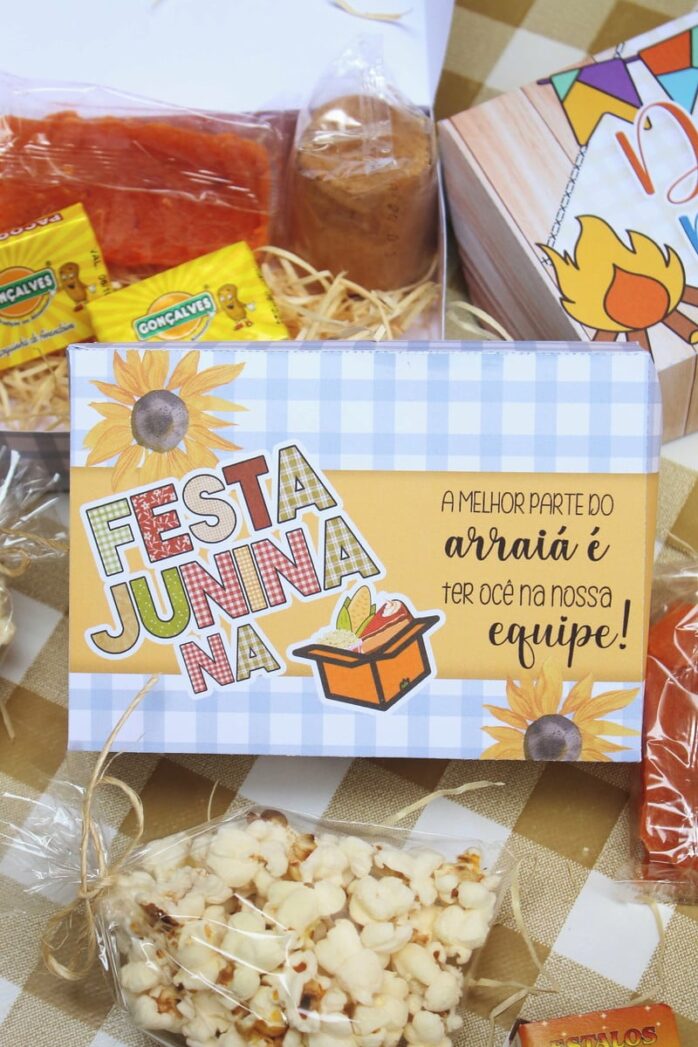 Arquivo de Corte Caixa Docinhos Festa Junina 2023