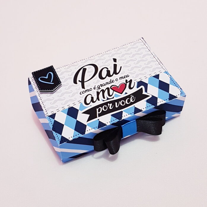 Arquivo de Corte Caixas Doces Dia dos Pais