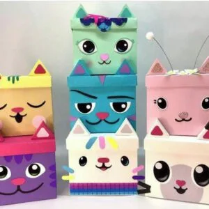 Arquivo de Corte Caixinhas a Casa Mágica Gabby