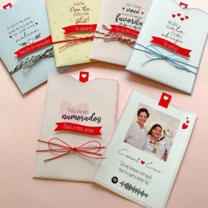 Arquivo de Corte Cartão Com Foto e Spotify Dia dos Namorados