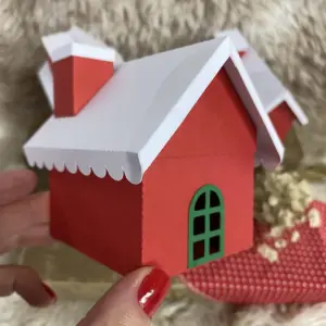 Arquivo de Corte Casinha do Papai Noel Natal 6 Arquivo De Corte Casinha Do Papai Noel Natal 5