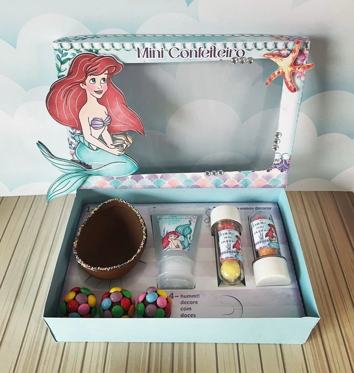 Arquivo De Corte Cesta Páscoa Ariel Silhouette Tesourete