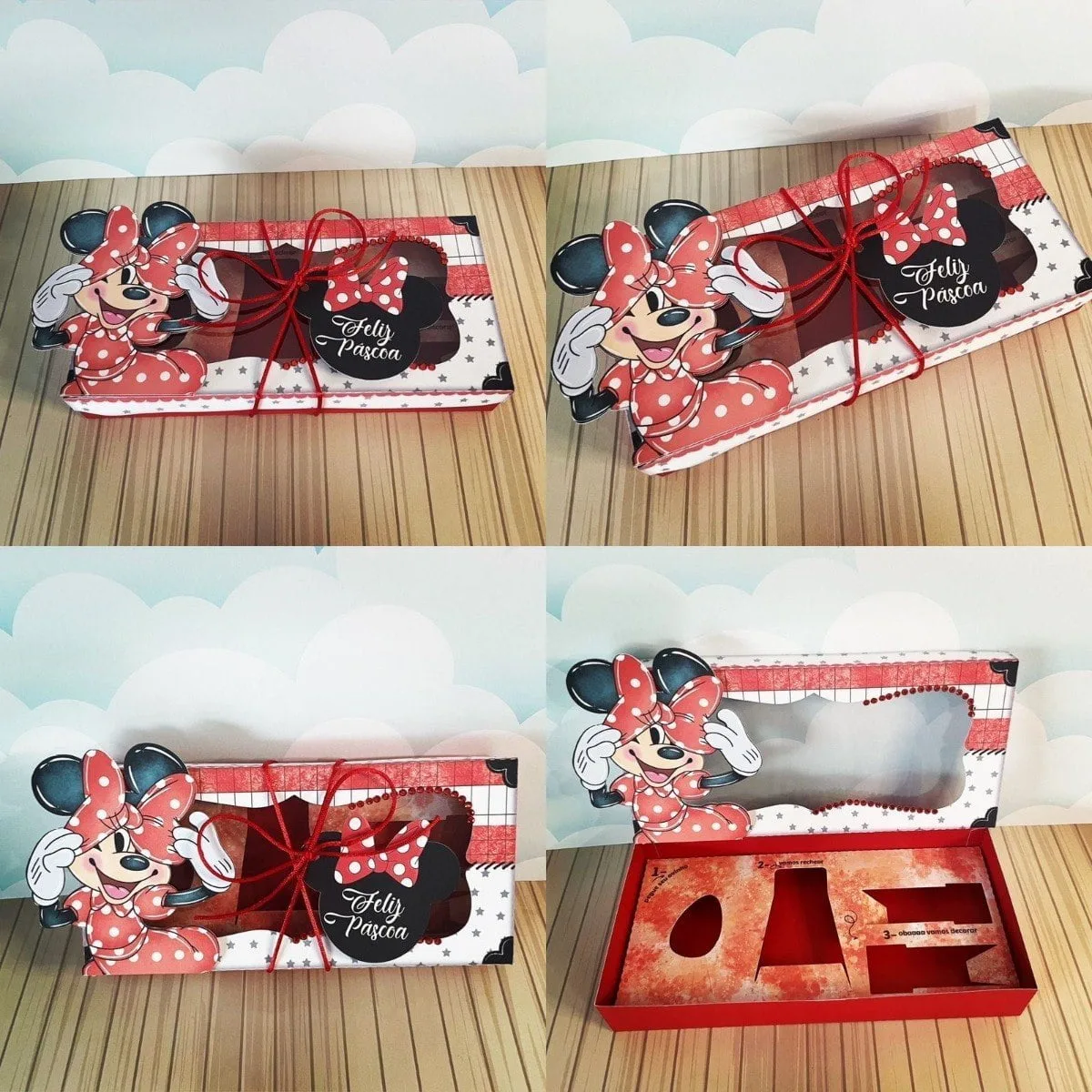 Arquivo De Corte Cesta Páscoa Minnie Vermelha Silhouette 4 Arquivo De Corte Cesta Páscoa Minnie Vermelha Silhouette