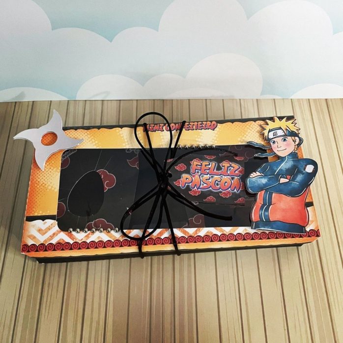 Arquivo De Corte Cesta Páscoa Naruto Silhouette Tesourete