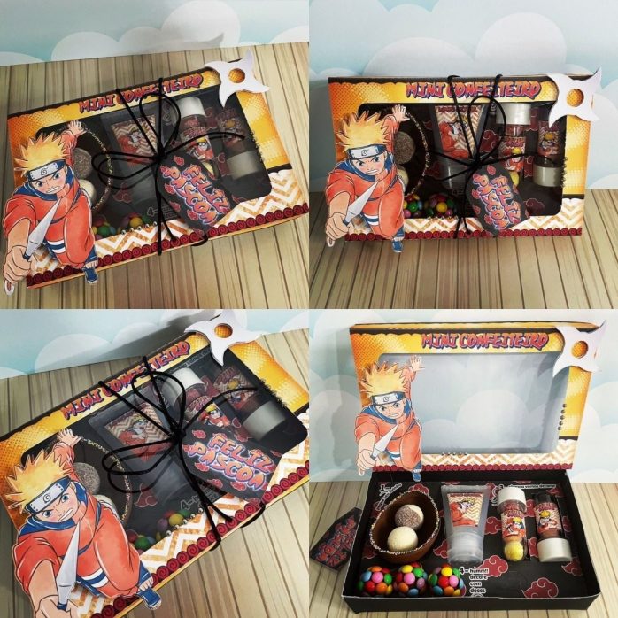 Arquivo De Corte Cesta Páscoa Naruto Silhouette Tesourete
