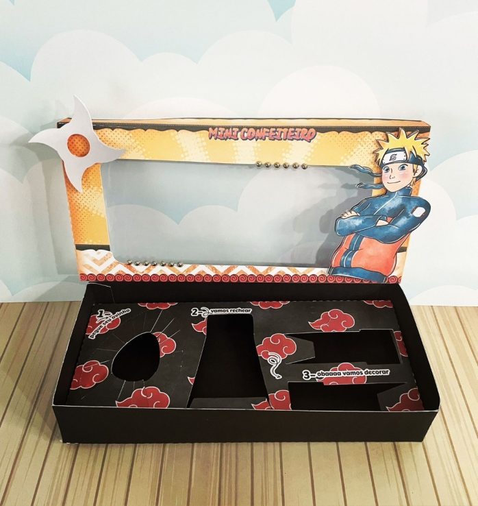 Arquivo De Corte Cesta Páscoa Naruto Silhouette Tesourete