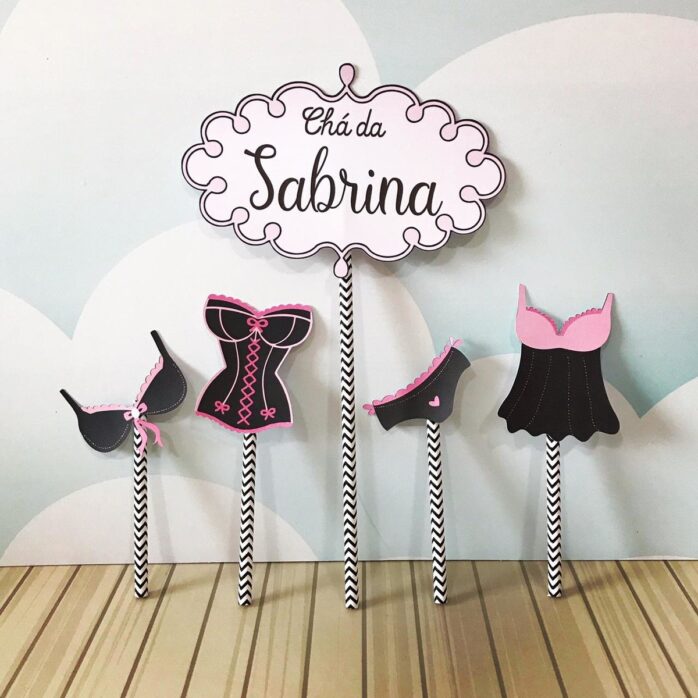 Arquivo de Corte Chá de Lingerie - STUDIO/PDF/PNG