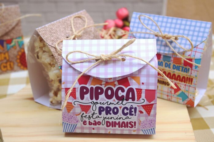 Arquivo de Corte Cinta Pipoca Festa Junina