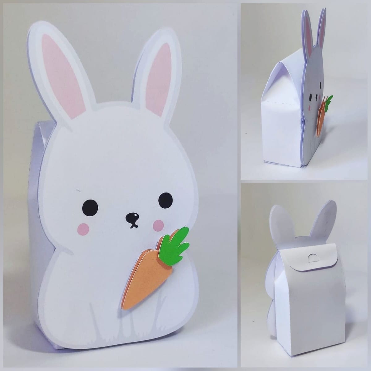 Arquivo de Corte Coelhinhos de Páscoa em Studio e PDF 3 Arquivo de Corte Coelhinhos de Páscoa em Studio e PDF - Imagem 3