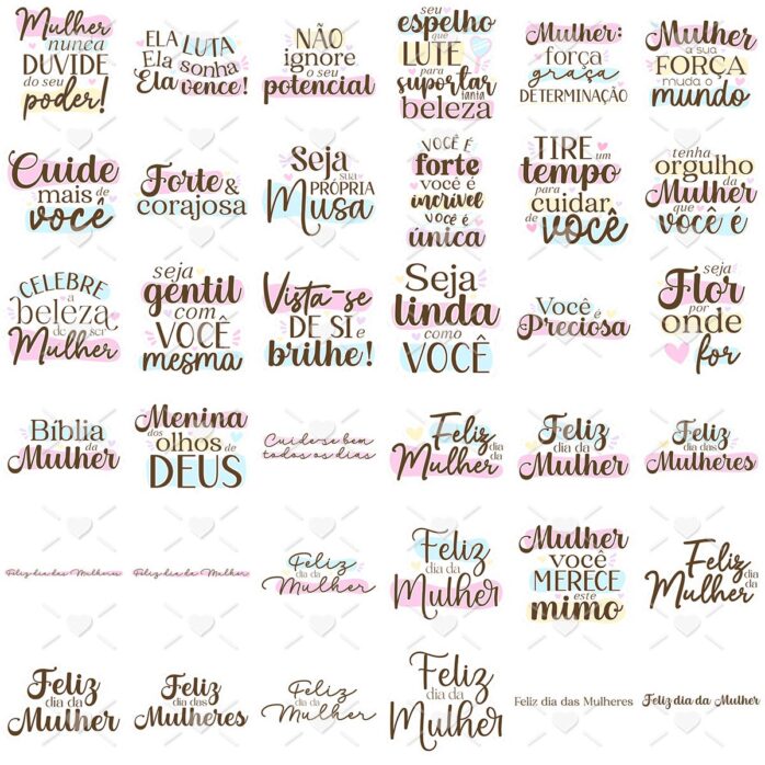 Arquivo De Corte Dia Das Mulheres 2025 Ilustracoes Mimos 8