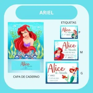 Arquivo de Corte Etiqueta Escolar Ariel 9 Arquivo de Corte Etiqueta Escolar Ariel