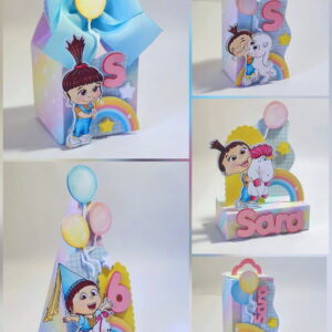 Arquivo de Corte Festa Agnes Minions para Studio e PDF 12 arquivo de corte festa agnes studio e pdf
