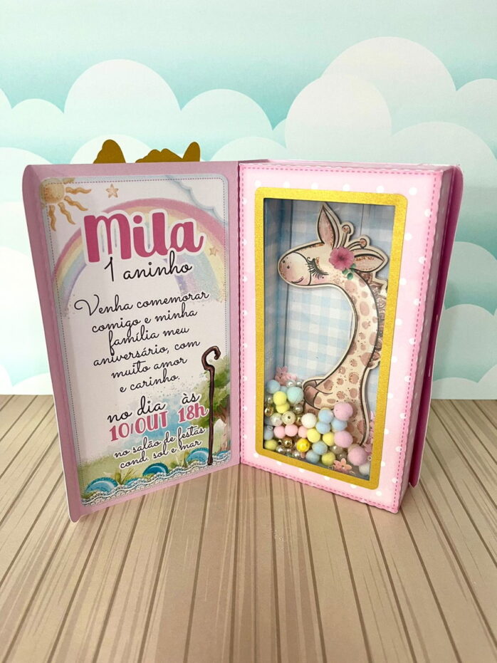 Arquivo de Corte Festa Arca de Noé Menina - Studio e pdf