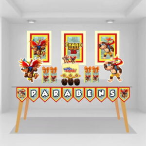 Arquivo de Corte Banjo Kazooie para Festa em Studio e PDF 5 arquivo de corte festa banjo kazooie studio e pdf