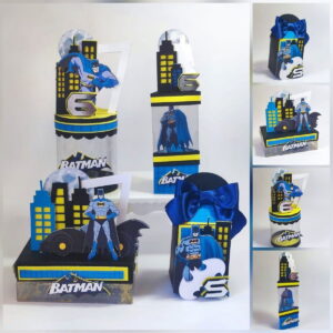 Arquivo de Corte Batman Luxo para Festa em Studio e PDF 3 arquivo de corte festa batman luxo studio e pdf
