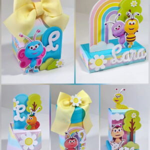 arquivo de corte festa bichikids studio e pdf