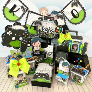 Arquivo de Corte Festa Gamer- Studio e pdf