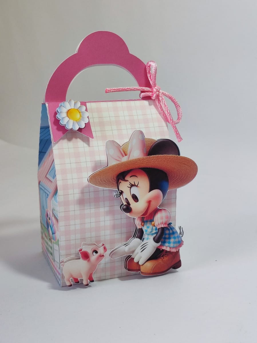 Baixe o Arquivo de Corte Minnie Fazendinha em Studio e Png 5 Baixe o Arquivo de Corte Minnie Fazendinha em Studio e Png - Imagem 5