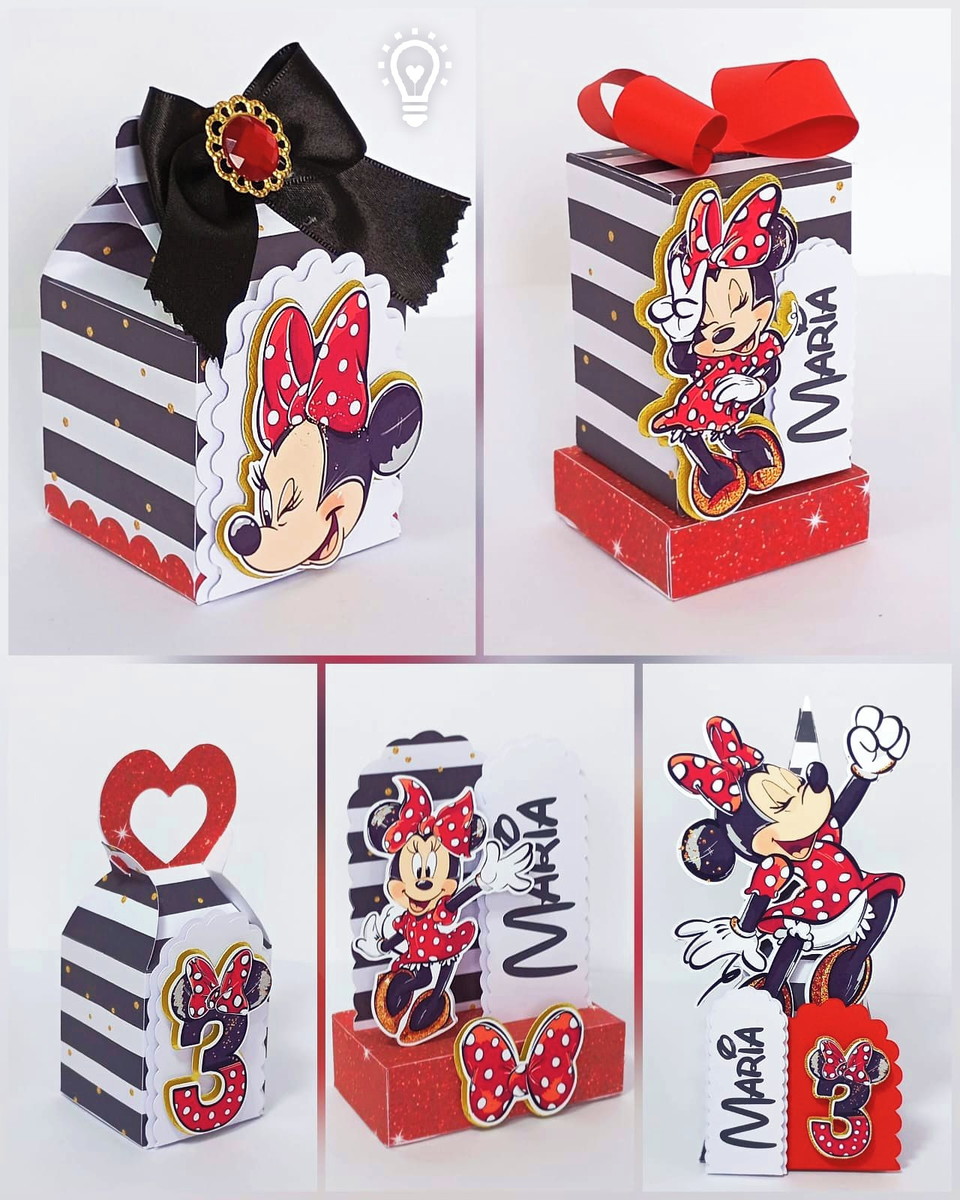 Arquivo de Corte Festa Minnie Vermelha Digital 1 Arquivo de Corte Festa Minnie Vermelha Digital