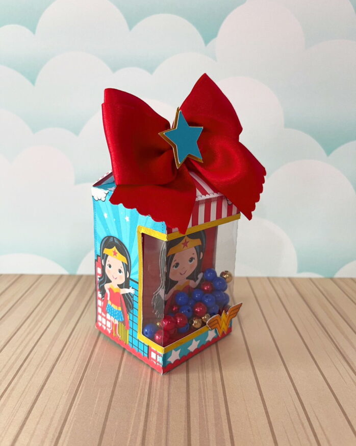 Arquivo de Corte Festa Mulher Maravilha Cute - Studio e pdf