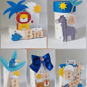 Arquivo de Corte Safari para Festa Infantil em Studio e PDF 10 arquivo de corte festa safari diferente studio e pdf