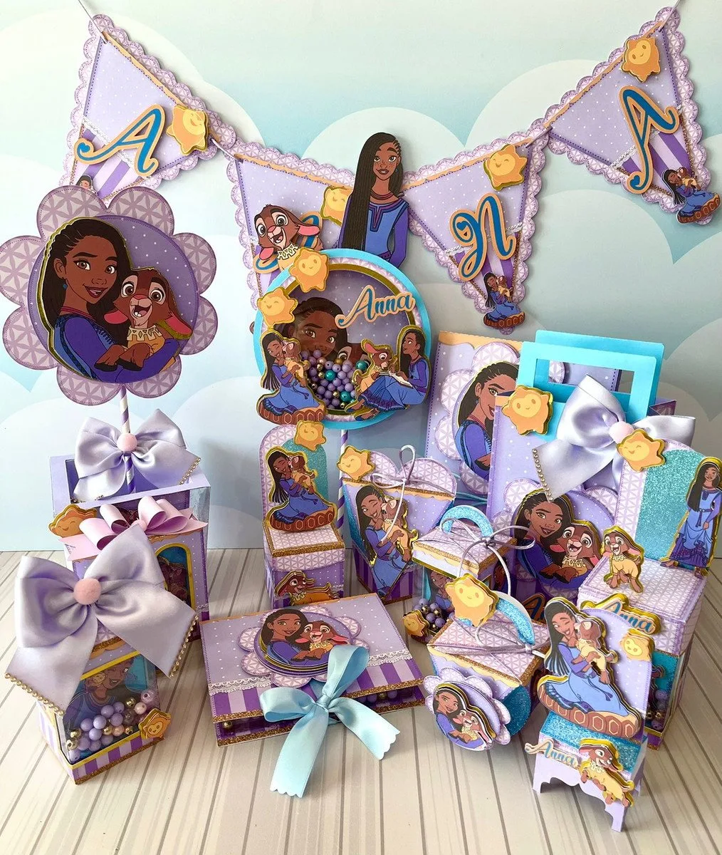 Arquivo de Corte Festa Wish Luxo - Studio e pdf 1 Arquivo de Corte Festa Wish Luxo - Studio e pdf