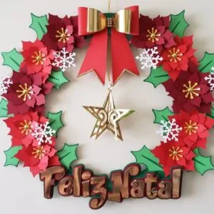 Arquivo de Corte Guirlanda de Natal