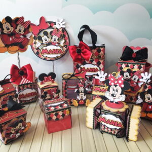 Arquivo de Corte Minie e Mickey - STUDIO/PDF/PNG
