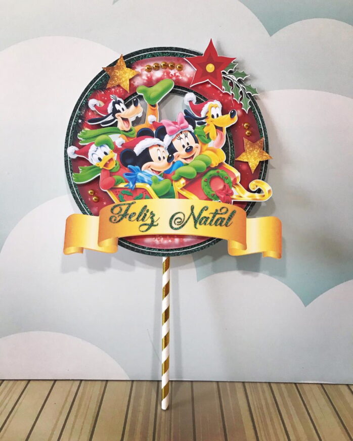 Arquivo de Corte Natal Mickey e Minnie
