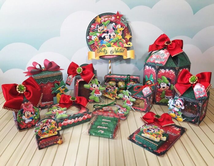 Arquivo de Corte Natal Mickey e Minnie